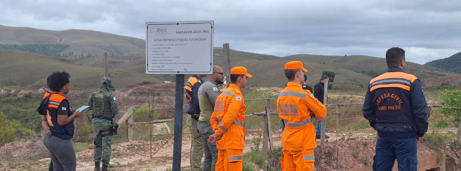 Governo de Minas reforça fiscalização de barragens e realiza Operação Preventiva Integrada