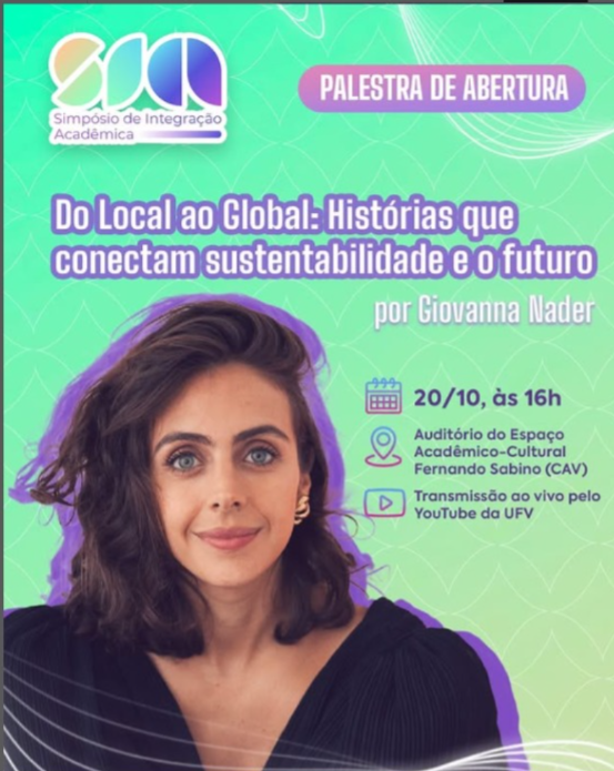 Sustentabilidade e Ciência abrirão Simpósio acadêmico em Viçosa (SIA)