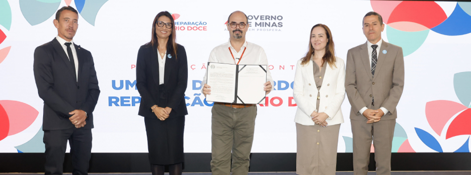 Obras, saneamento e duplicação da rodovia Ouro Preto-Mariana marcam um ano da assinatura do Acordo de Reparação do Rio Doce