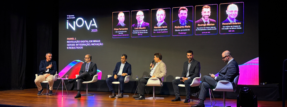 Prodemge encerra Inova 2025 com balanço e iniciativas para a transformação digital em Minas