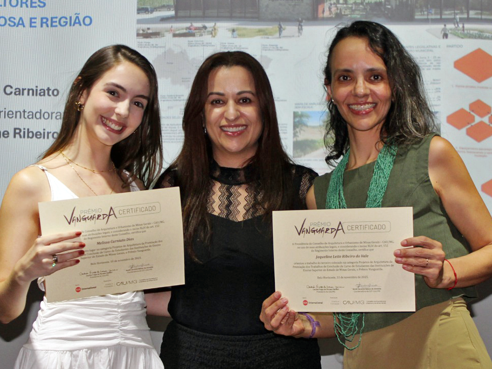 Projeto de arquitetura desenvolvido na UFV recebe Prêmio Vanguarda 2025