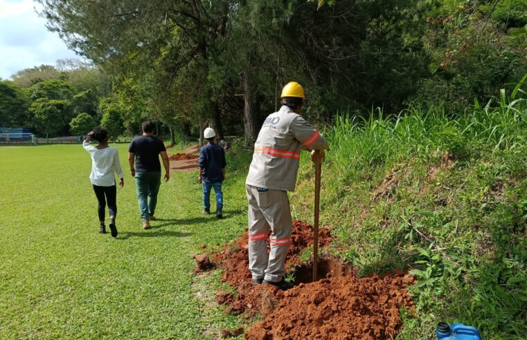 Prefeitura de Viçosa inicia iluminação nos campos de futebol