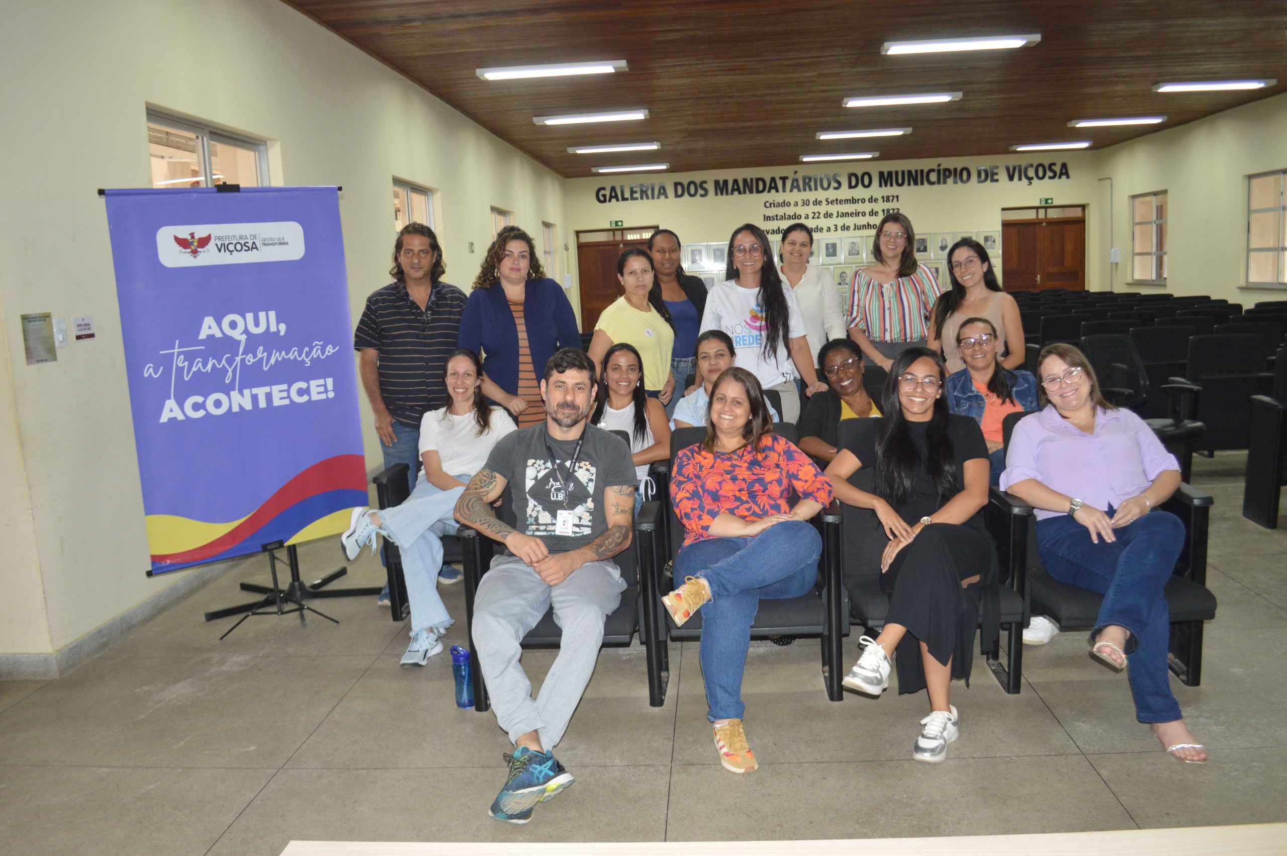 Prefeitura de Viçosa realiza III encontro do projeto “Nós na Rede”