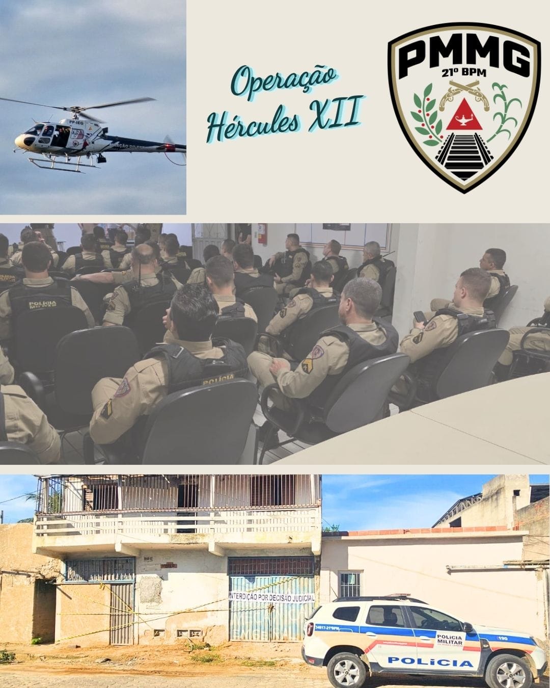 Operação “HÉRCULES XII” cumpre mandados contra facção em Tocantins/MG