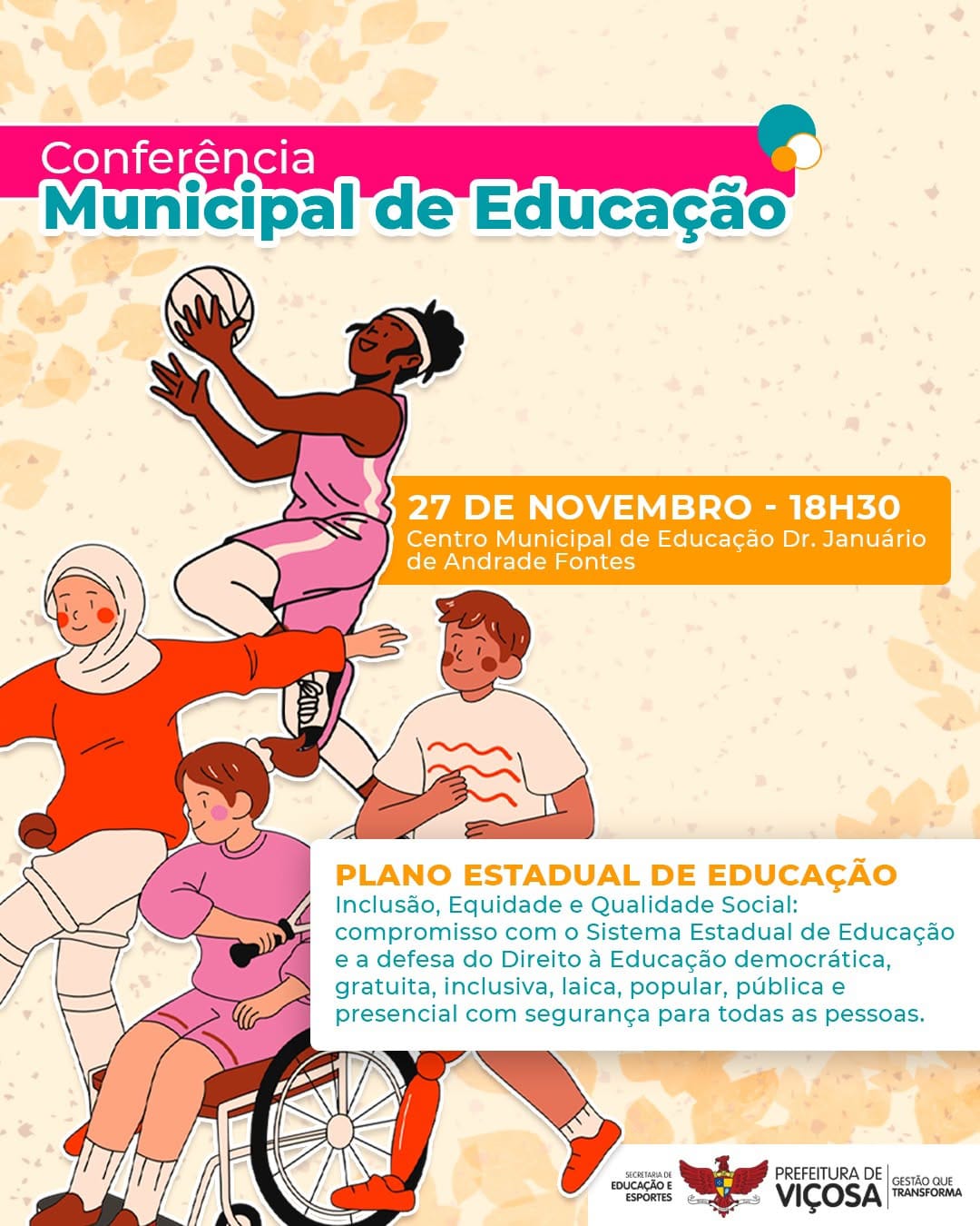 Conferência Municipal Debate Futuro da Educação em Viçosa
