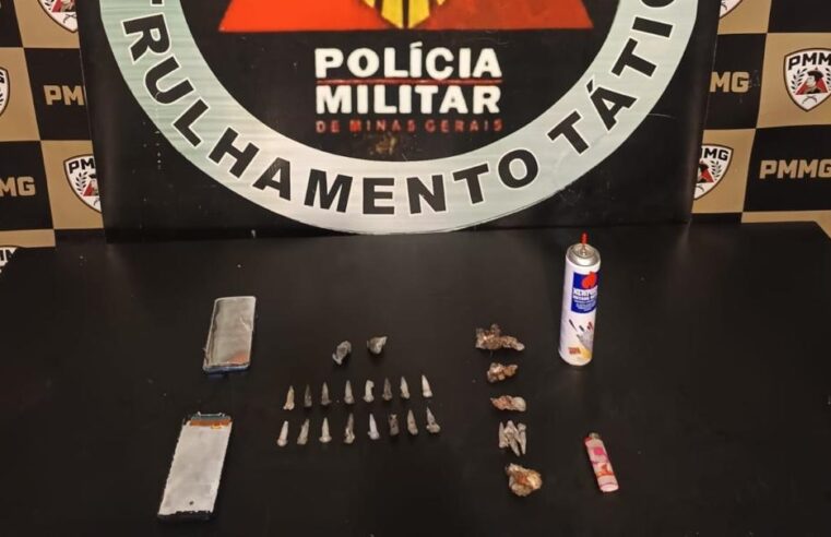 PM prende suspeito de tráfico e apreende drogas no João Brás, em Viçosa