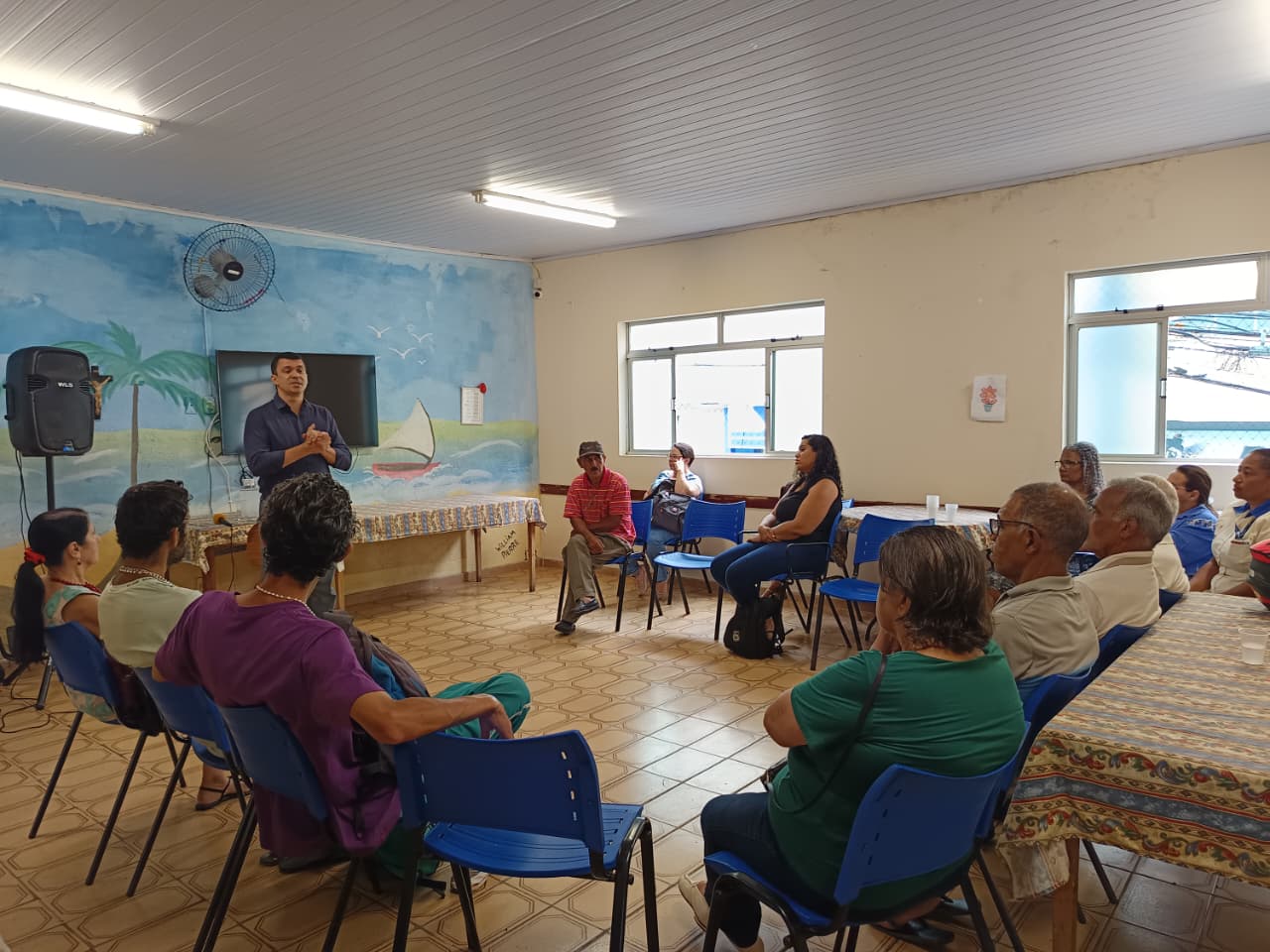 Lar dos Velhinhos promove encontro com familiares e responsáveis com participação da Defensoria Pública
