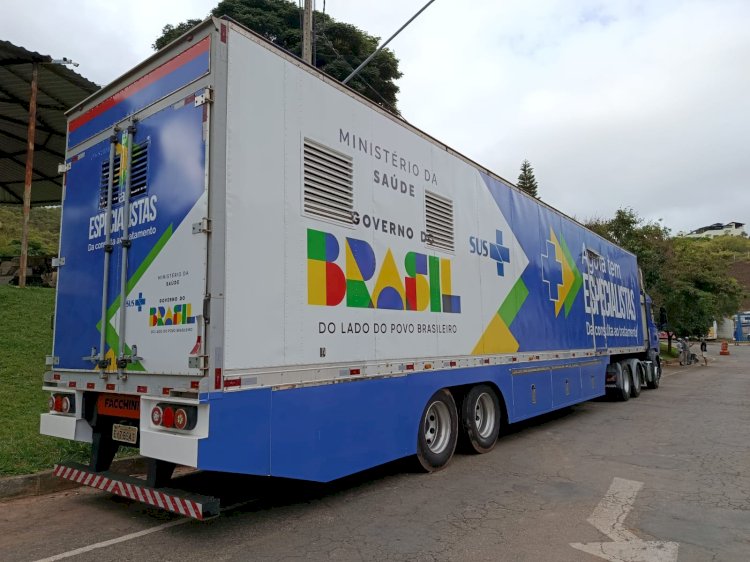 Carreta Federal de saúde da mulher chega a Viçosa para atendimento microrregional