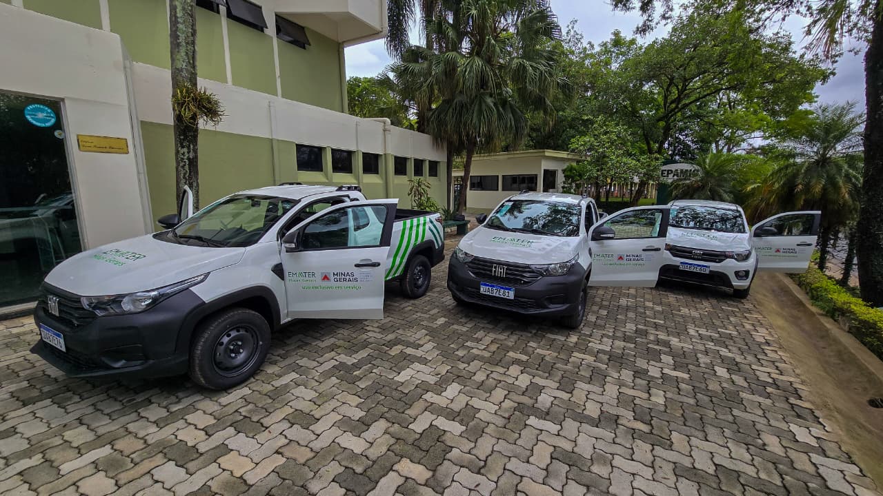 Emater renova frota de veículos para atendimento a produtores rurais