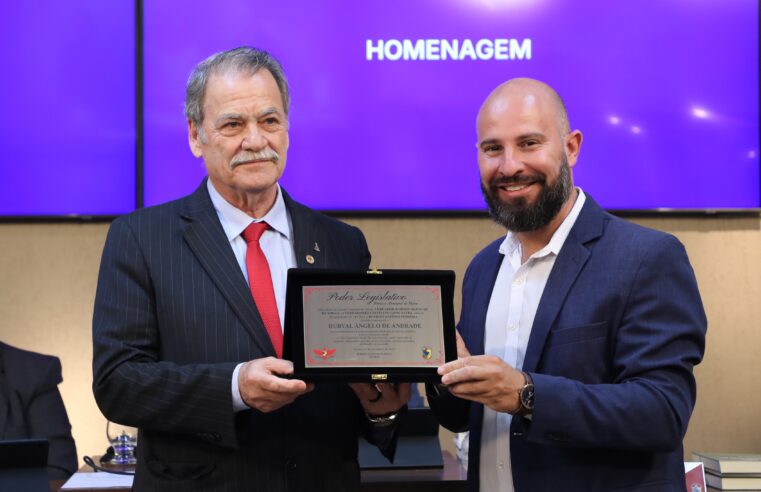 Presidente do TCE-MG é homenageado na Câmara
