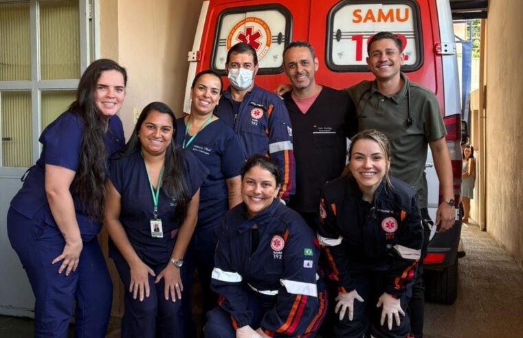 Atendimento conjunto entre equipes de Viçosa e Porto Firme reverte parada cardiorrespiratória