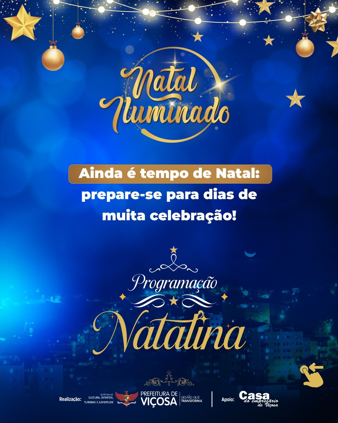 Viçosa terá quatro dias de atividades culturais gratuitas antes do Natal