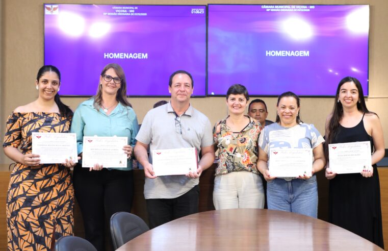 Câmara de Viçosa entrega certificados à Comissão de Seleção das OSC