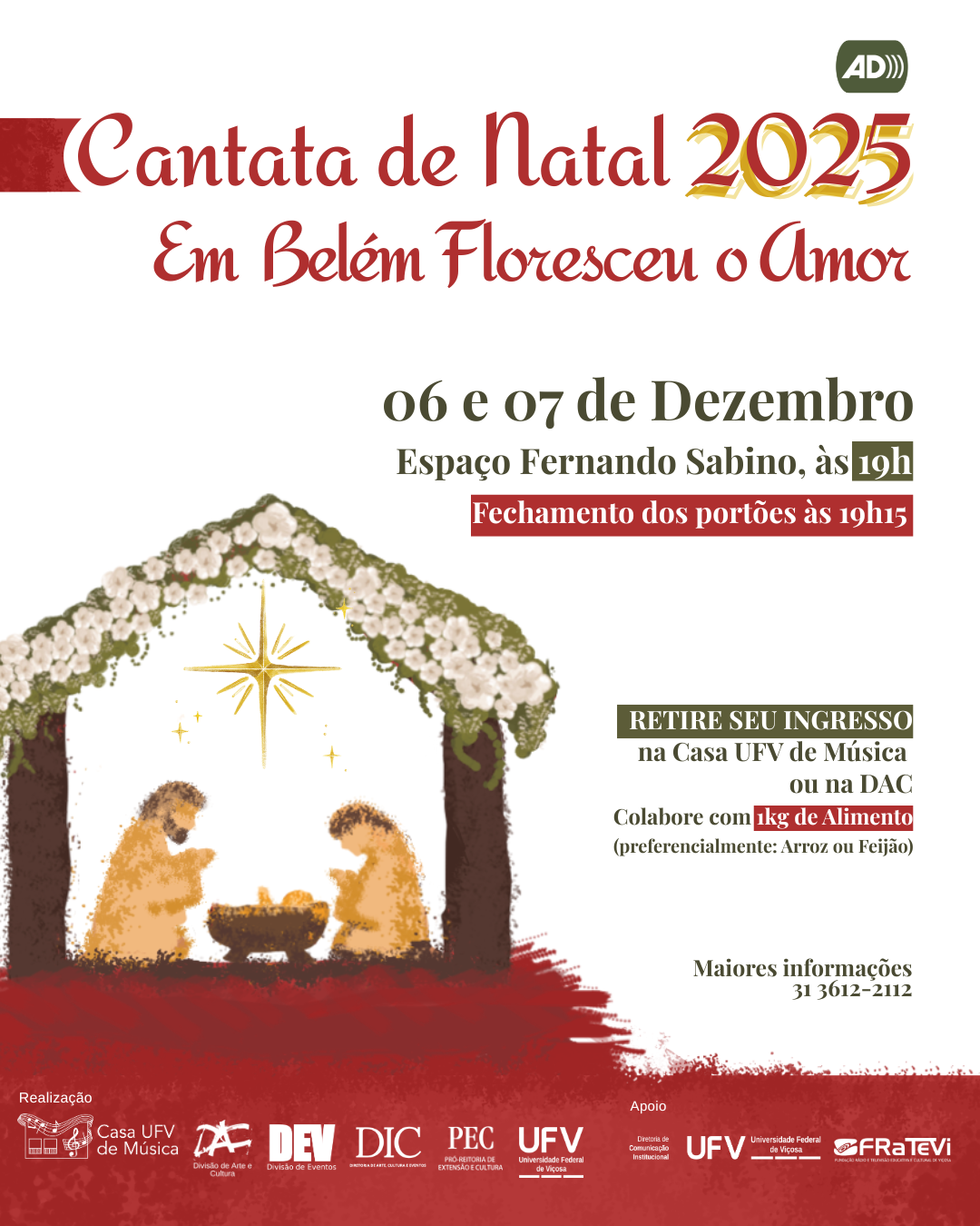 UFV realiza “Cantata de Natal” com inovação e ação social