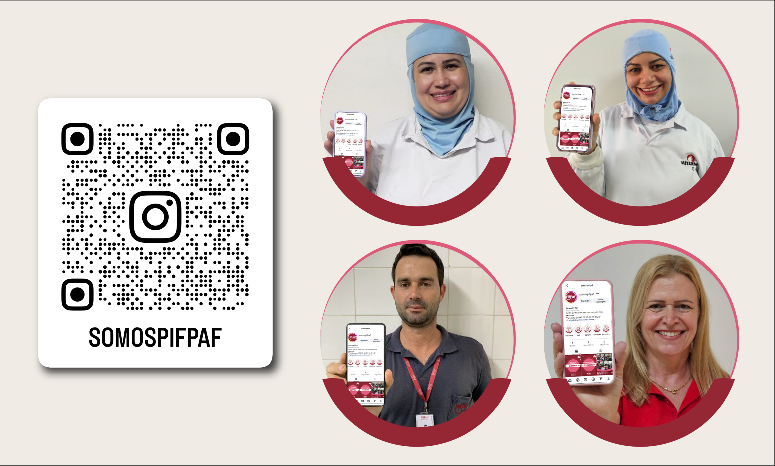 Pif Paf Alimentos agora está no Instagram!