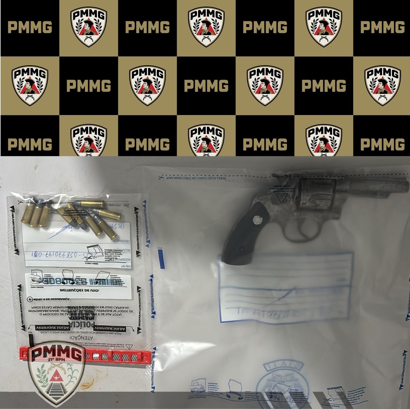 Homem é preso por porte ilegal de arma durante abordagem policial em Ubá