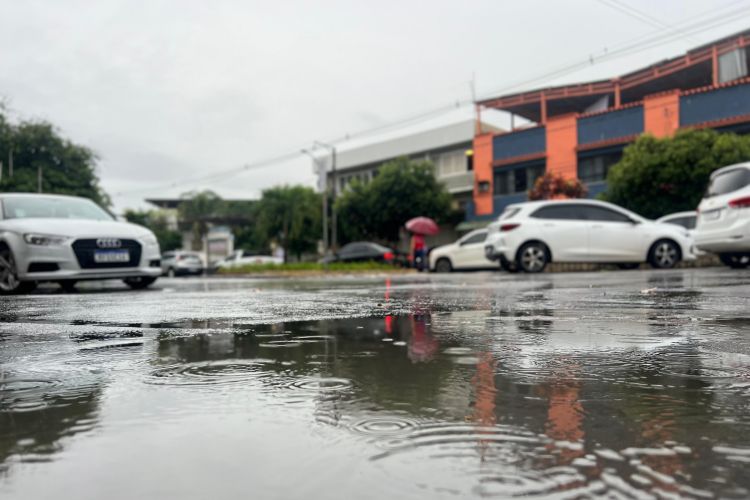 Chuva intensa prevista para a virada do ano em Muriaé e região