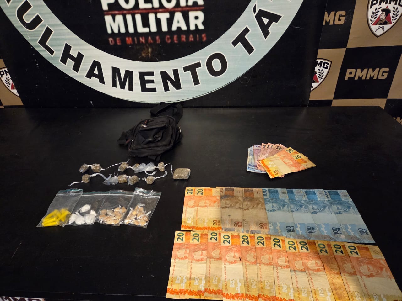 Operação Policial resulta em apreensão de entorpecentes e dinheiro em Viçosa