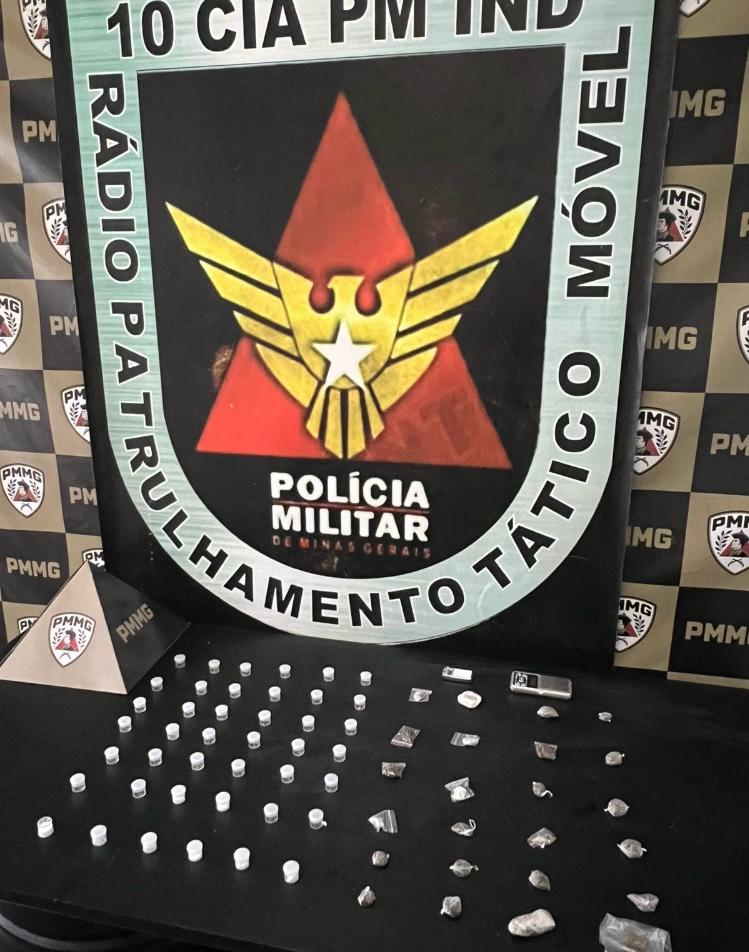 PM prende suspeito de tráfico de drogas no bairro João Braz, em Viçosa