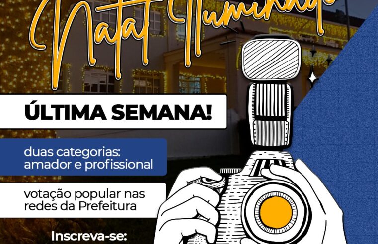 Concurso Fotográfico Natal Iluminado 2025 entra na última semana de inscrições em Viçosa