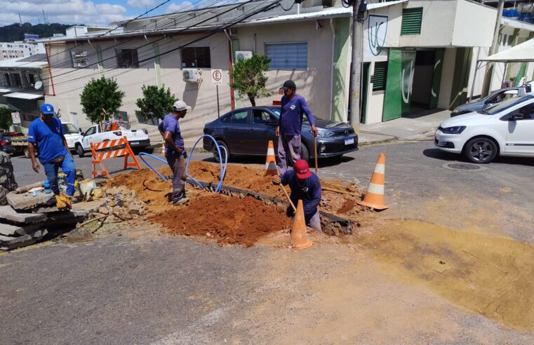 SAAE conclui interligação para reforçar abastecimento de água no bairro de Ramos