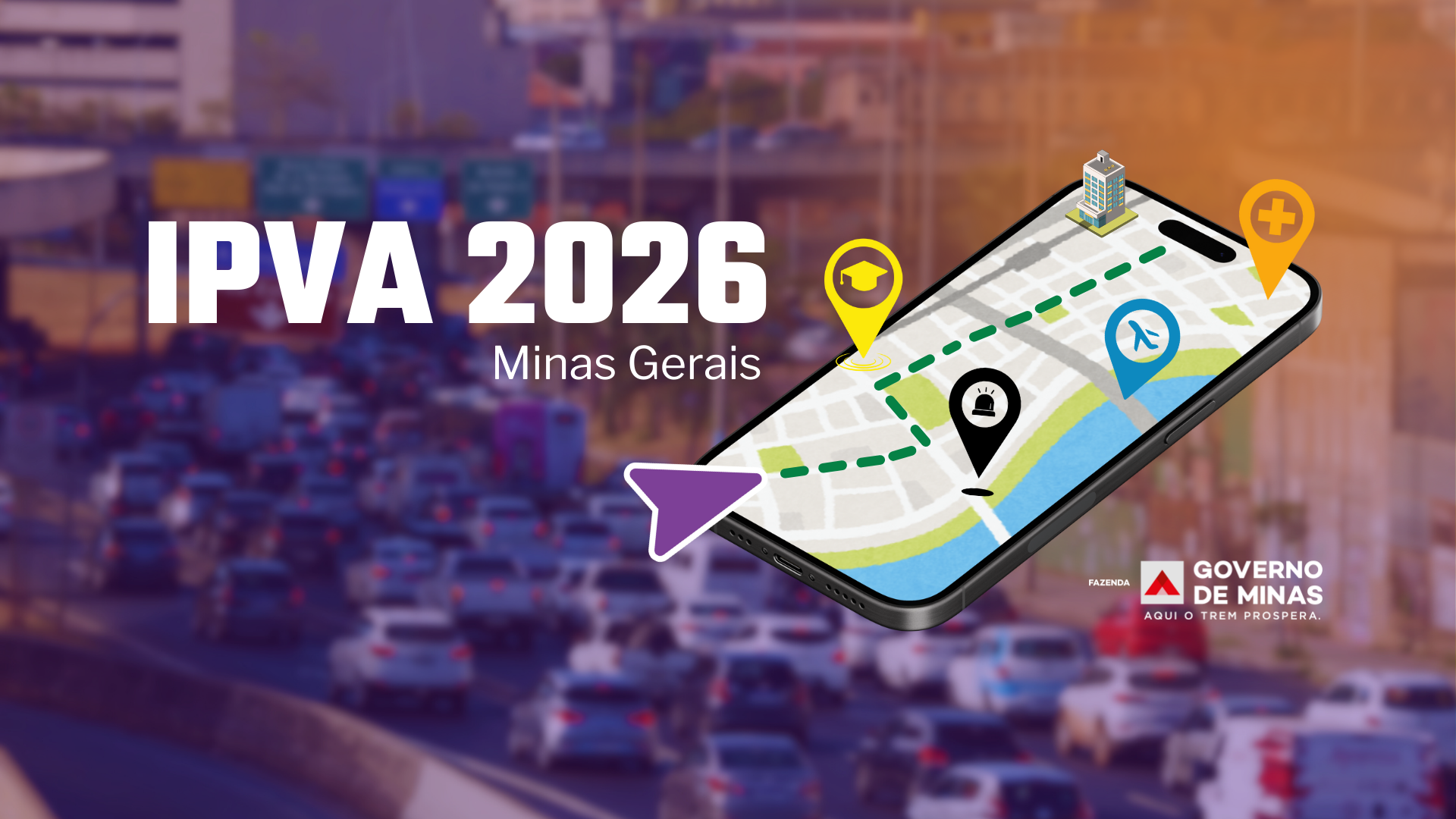 Governo de Minas libera consulta aos valores do IPVA 2026