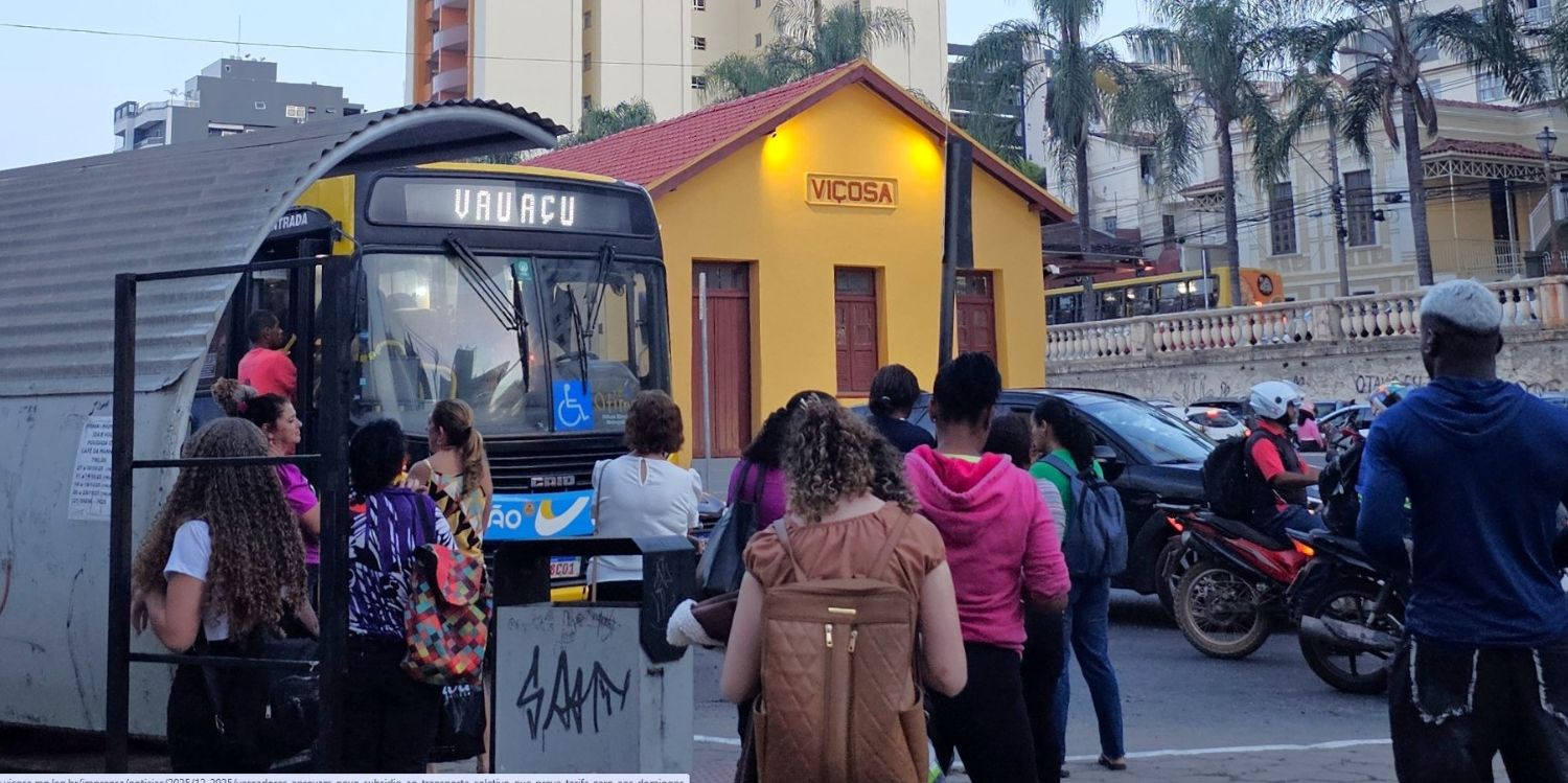 CMV aprova subsídio e institui tarifa zero aos domingos em 2026