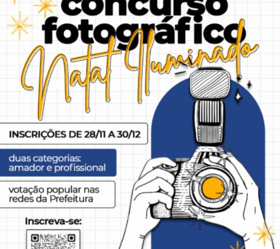 PMV abre inscrições para concurso fotográfico “Natal Iluminado 2025”