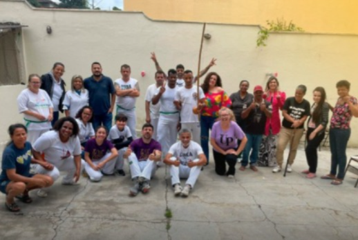 CAPS Saúde Mental promove roda e batizado de capoeira em Viçosa