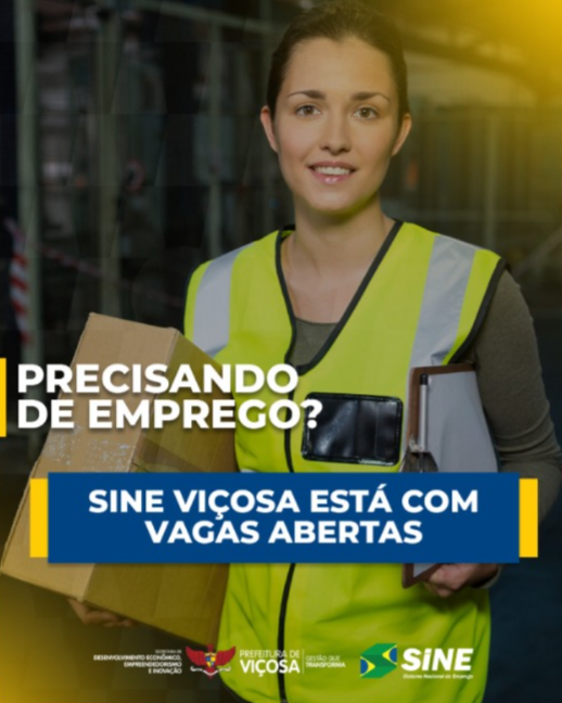 Sine promove última seleção de emprego do ano para Pif Paf, em Viçosa