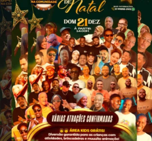 Samba da Comunidade anuncia Especial de Natal em Viçosa
