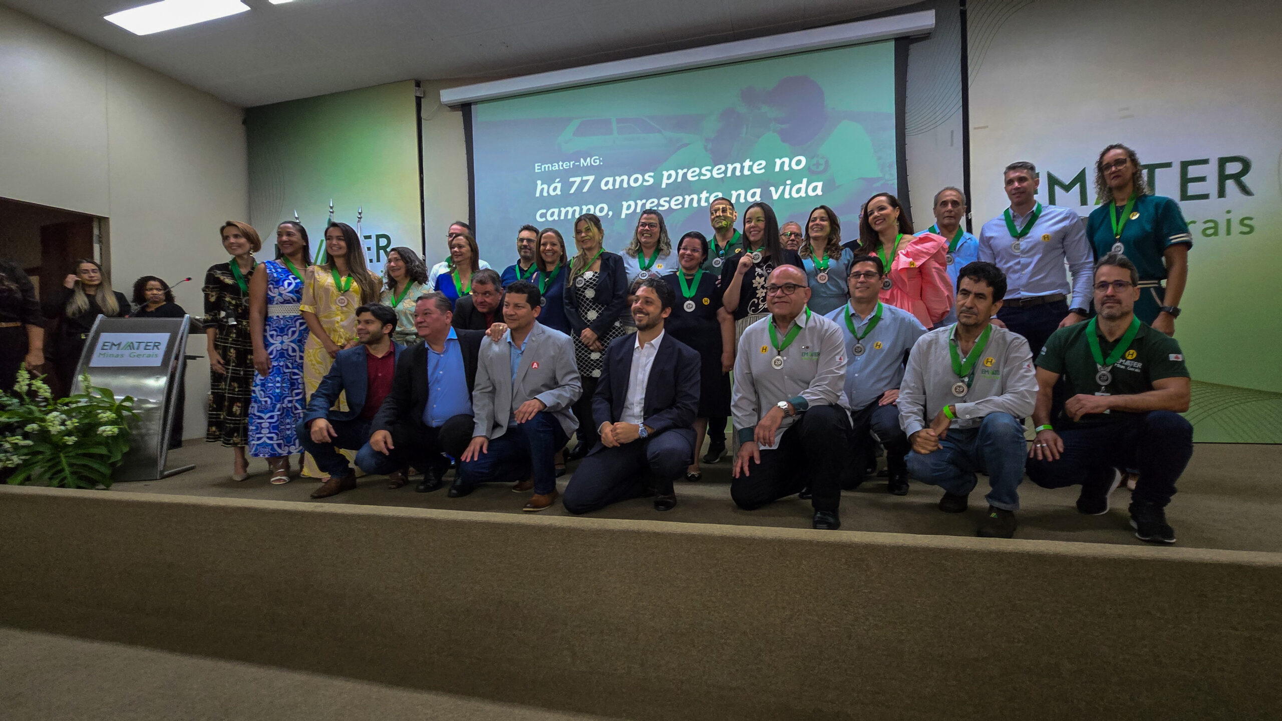 Novos investimentos e homenagens marcam os 77 anos da Emater-MG