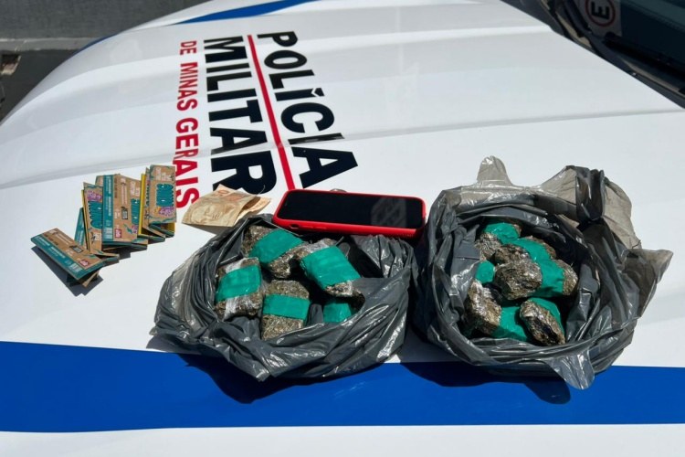Polícia Militar prende suspeito de tráfico na modalidade delivery em Muriaé