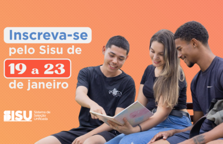 Inscrições para o Sisu 2026 terminam nesta sexta-feira (23)