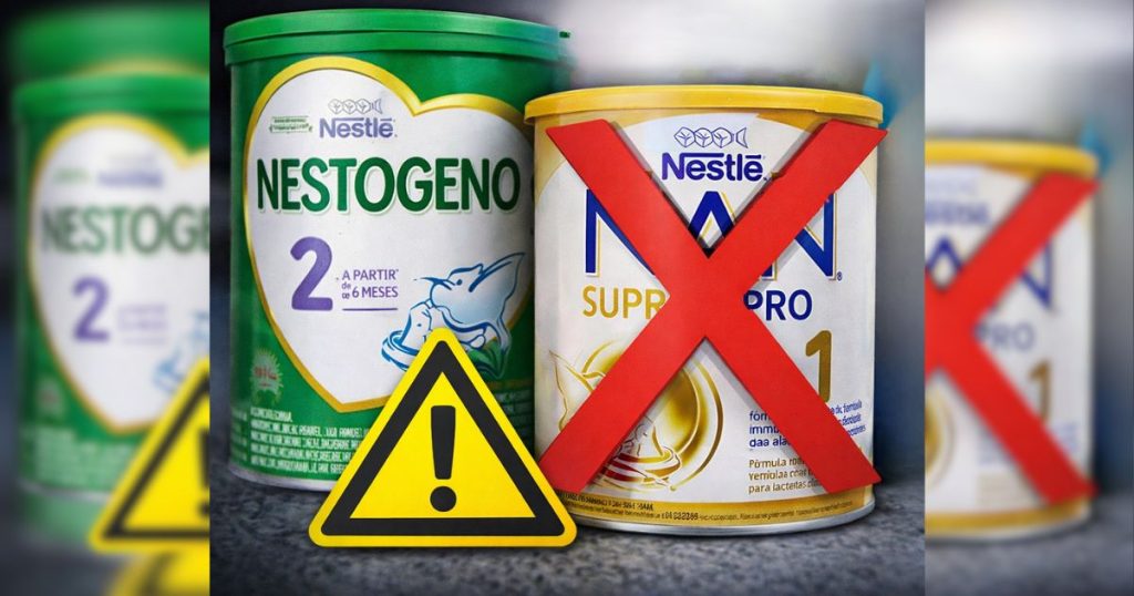 Anvisa proíbe venda de fórmulas infantis da Nestlé por risco de contaminação