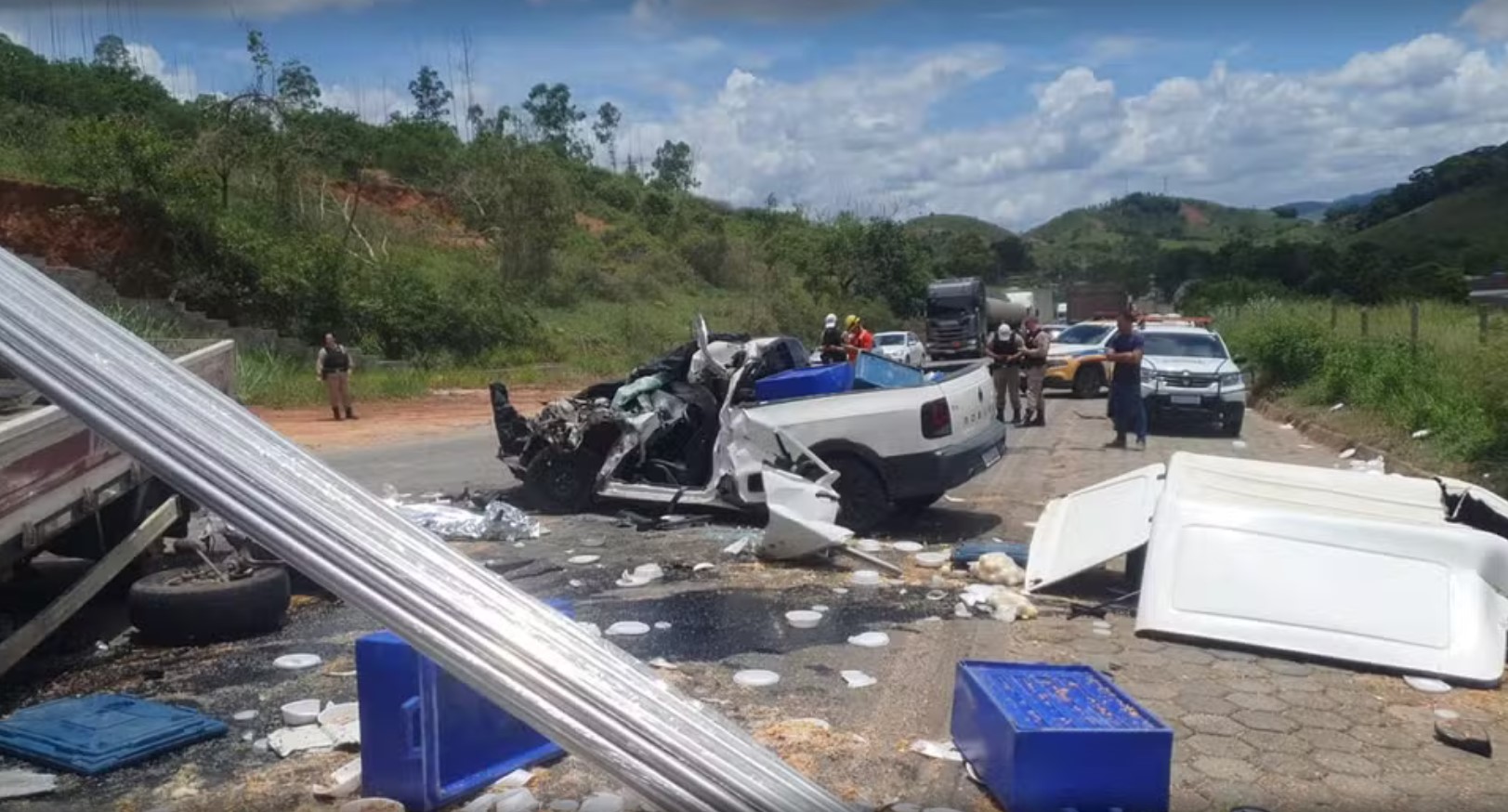 Acidente na MGC-265 em Tocantins deixa motorista morto na manhã de terça-feira
