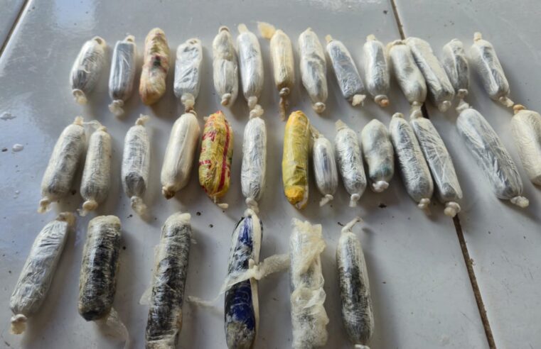 Outro detento é preso tentando entrar com drogas no Presídio de Viçosa