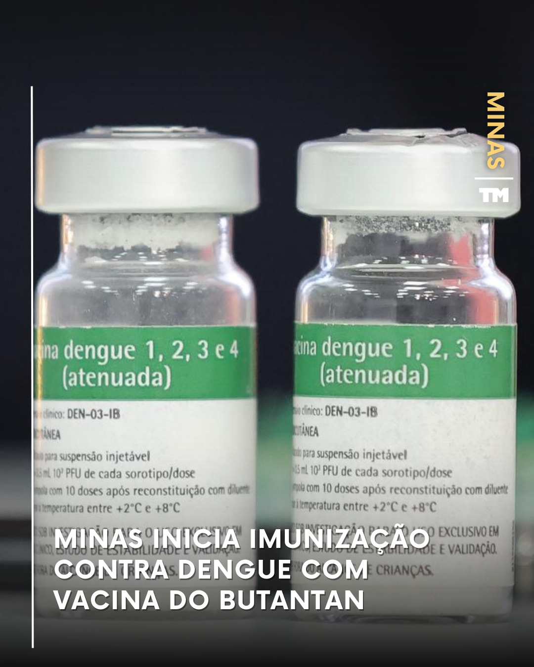 Minas Gerais inicia vacinação contra dengue em estudo-piloto em Nova Lima