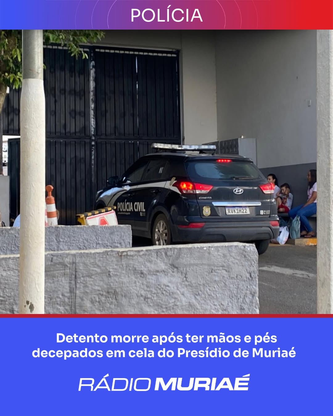 Detento é encontrado morto com mutilações em cela da Penitenciária de Muriaé