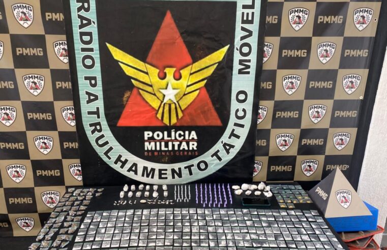 Tático Móvel prende suspeito por tráfico de drogas no bairro Bom Jesus, em Viçosa