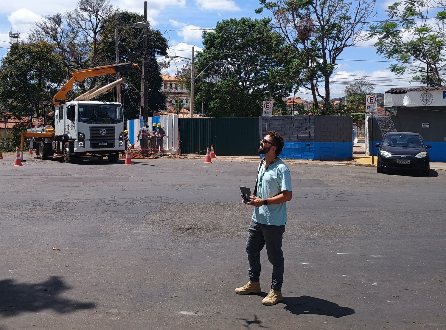 Cemig usa drones na inspeção da rede elétrica em Minas Gerais