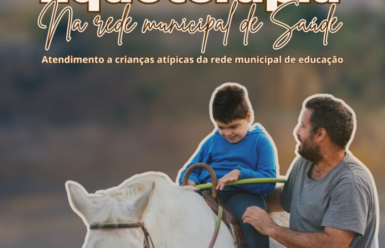 Prefeitura inicia serviço de equoterapia para atendimento terapêutico em Viçosa