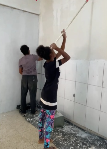 Projeto Mãos que Transformam inicia pintura em escolas e creches municipais de Viçosa