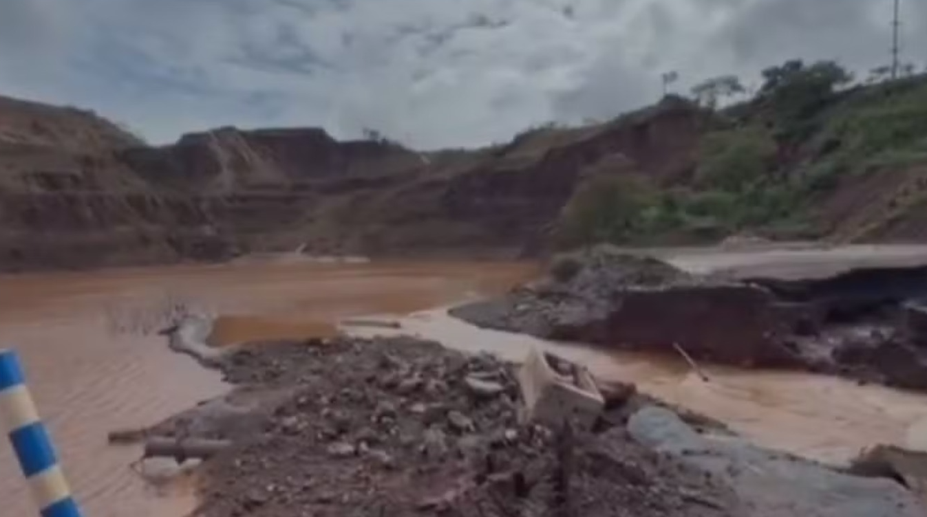 Extravasamento de reservatório da Vale atinge área da CSN em Congonhas