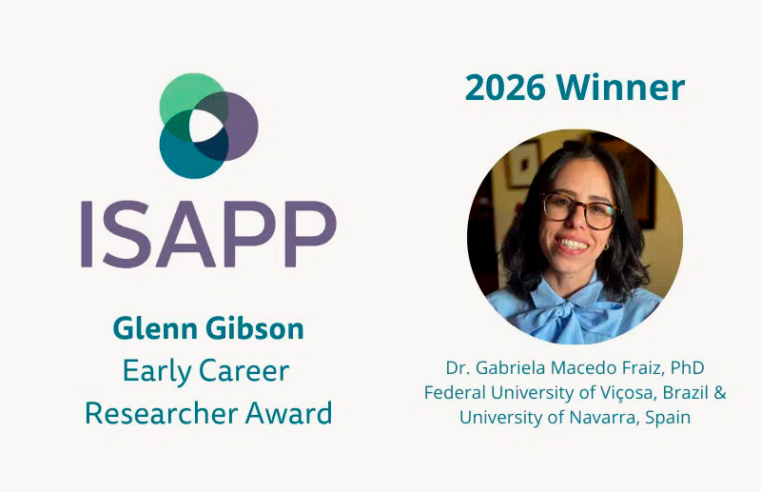 Pesquisadora egressa da UFV vence prêmio internacional de nutrição