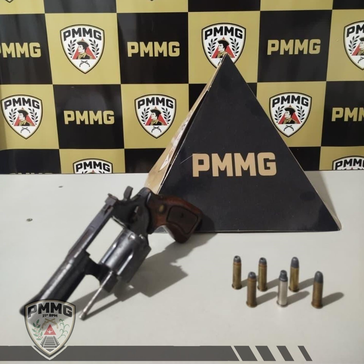 Homem é preso por posse ilegal de arma e ameaça em Brás Pires
