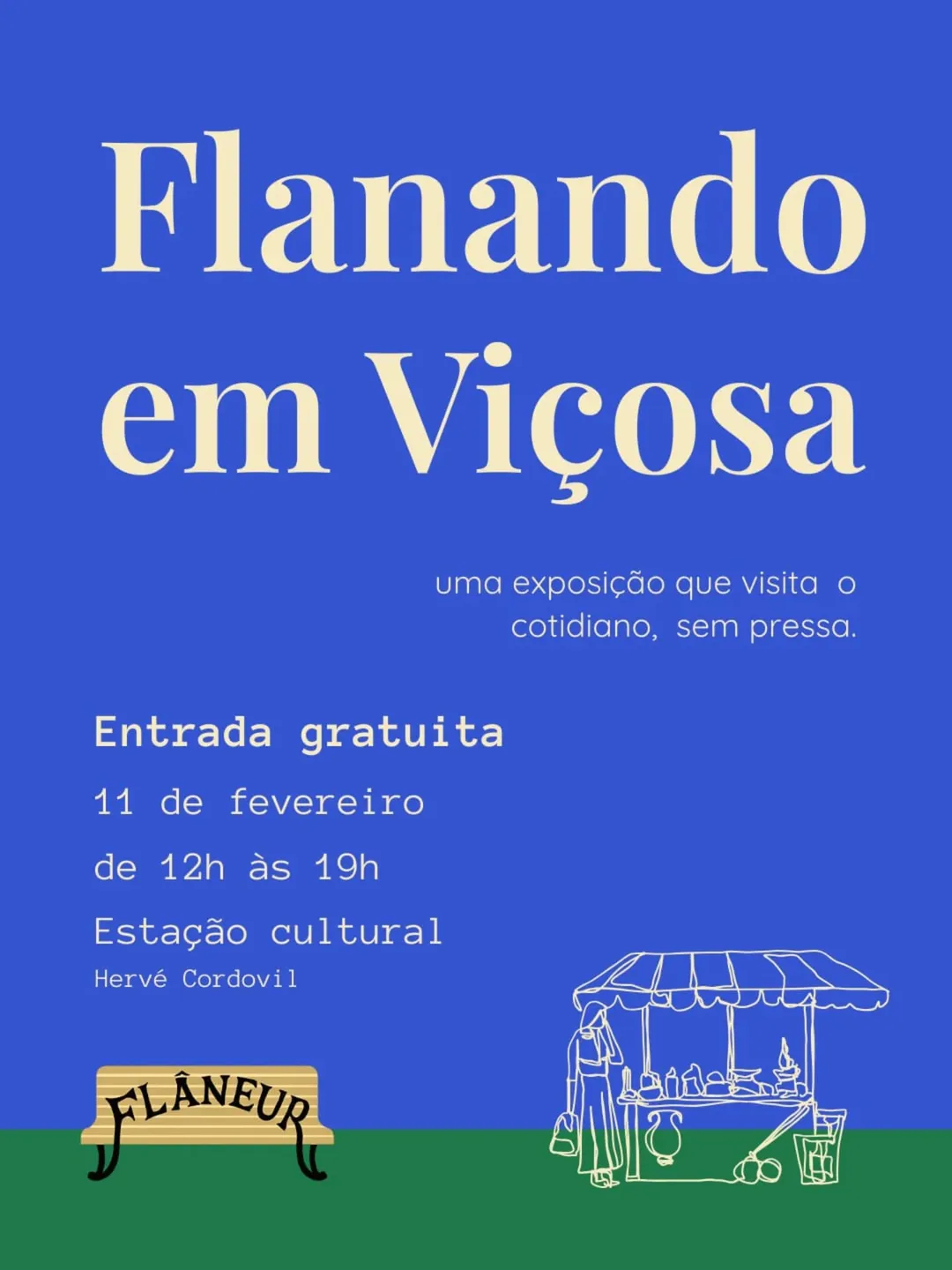 Exposição “Flanando em Viçosa” acontece na próxima quarta (11)