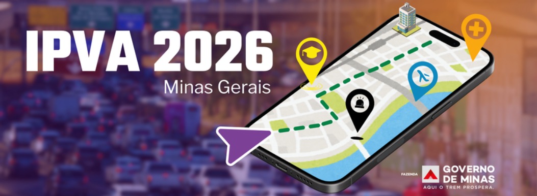 IPVA 2026: contribuintes em atraso podem regularizar débito on-line em Minas Gerais