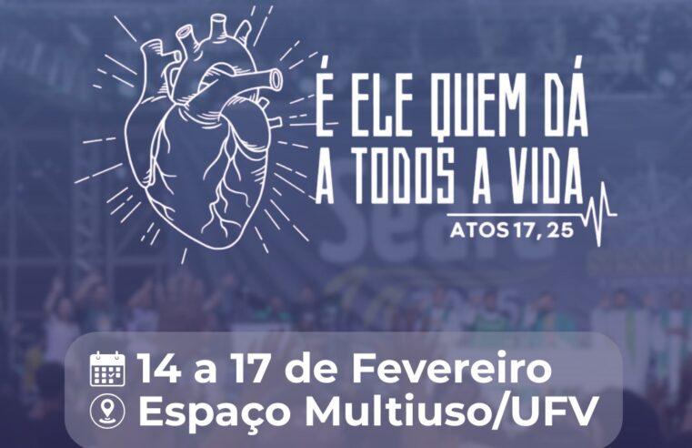 Seara 2026 reúne fiéis em Viçosa durante o período de Carnaval