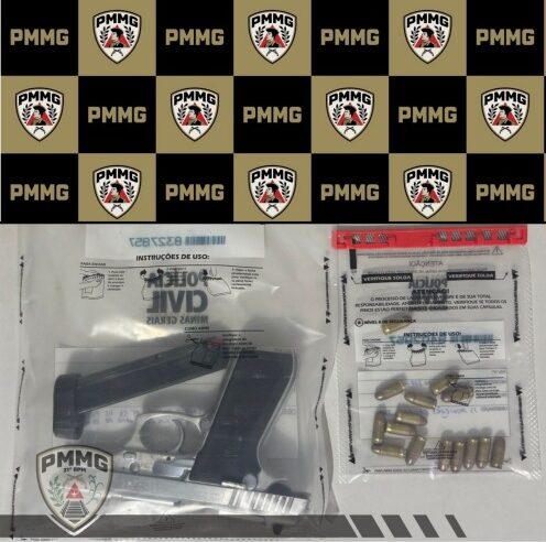 PM apreende pistola e prende homem no bairro em Ubá